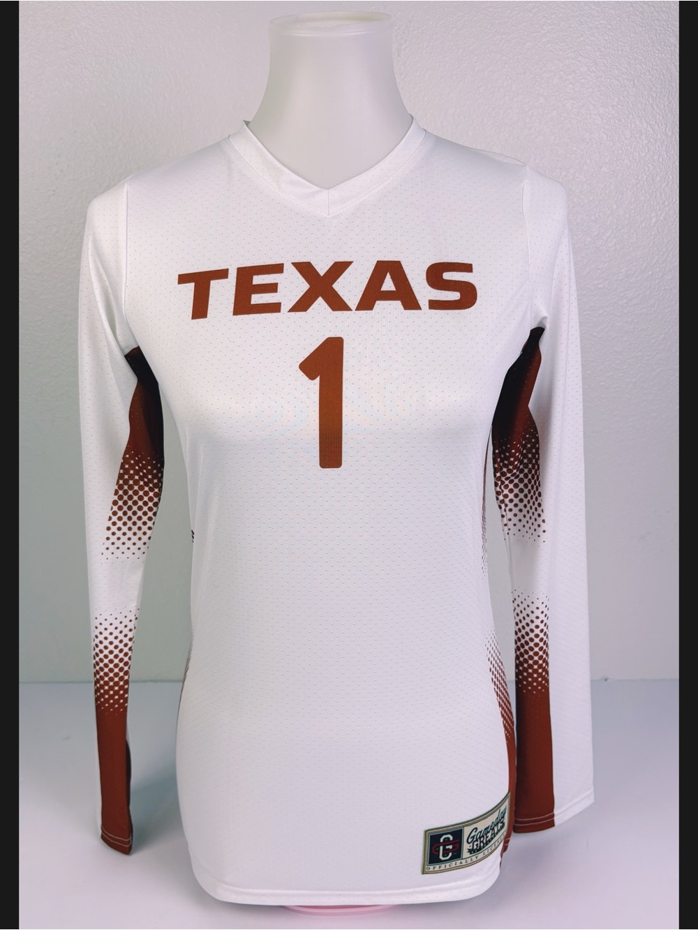Gameday Greats Texas Longhorns ProSphere Women’s Jersey XS Long Sleeve NCAA